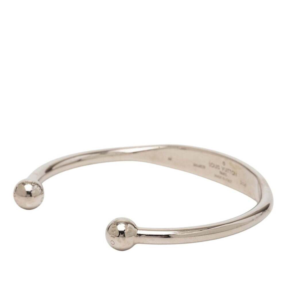 LOUIS VUITTON Silver Monogram Charm Bracelet - Picture 2 of 5